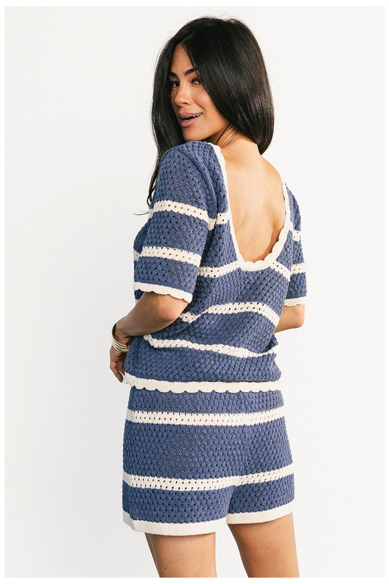 Playa Crochet Set, Alternate, color, Blue and Natural