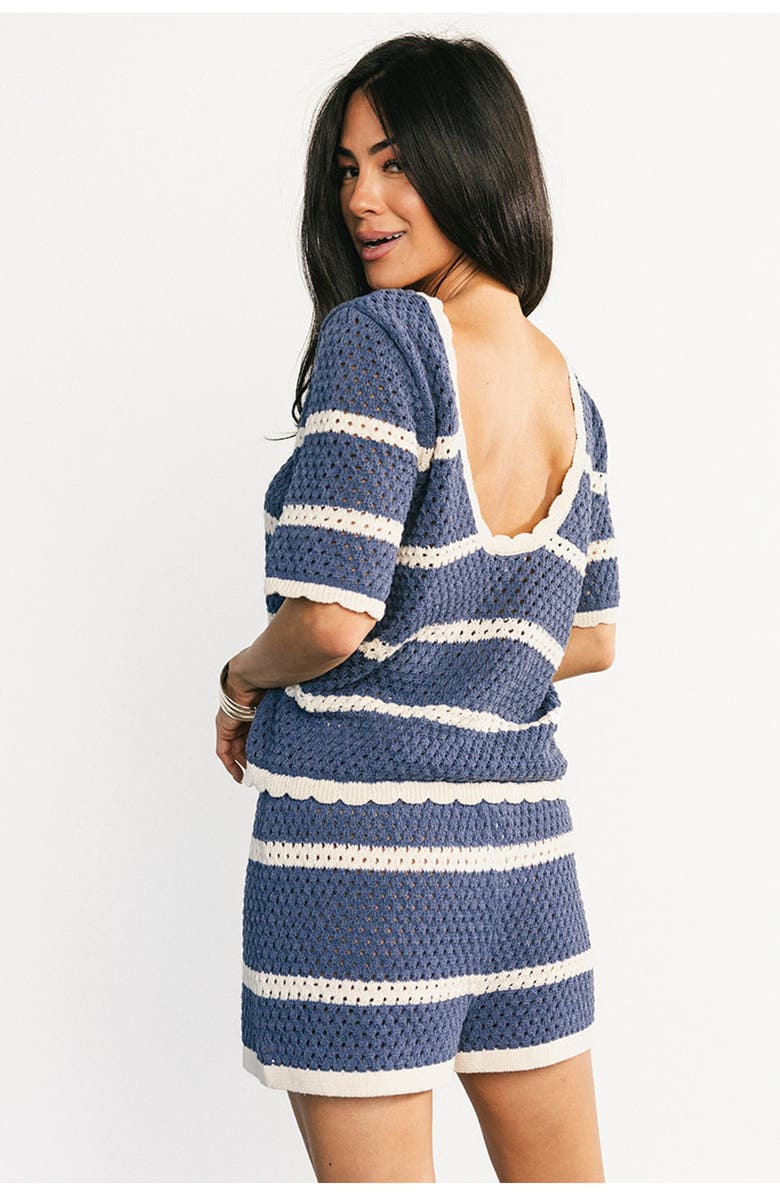 Baltic Børn Playa Crochet Set, Alternate, color, Blue And Natural