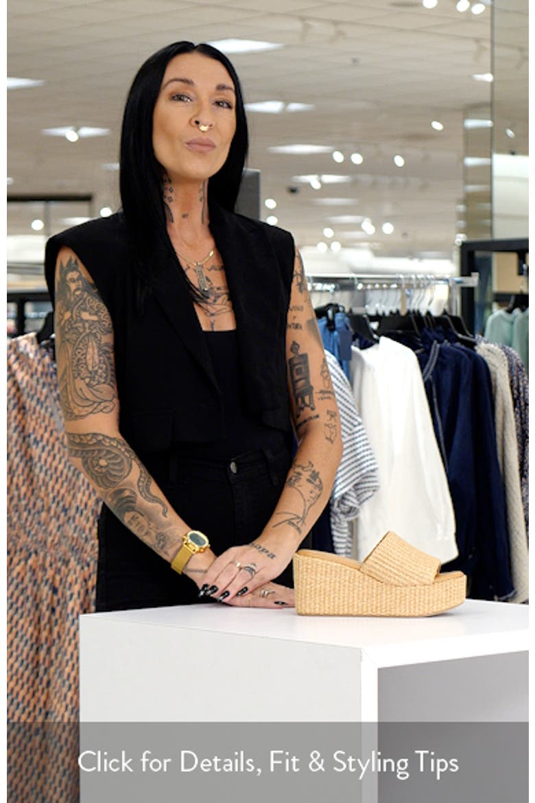 Sienna Platform Slide Sandal video