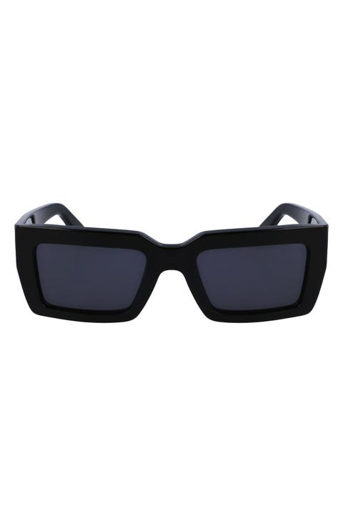 54mm Classic Rectangular Sunglasses