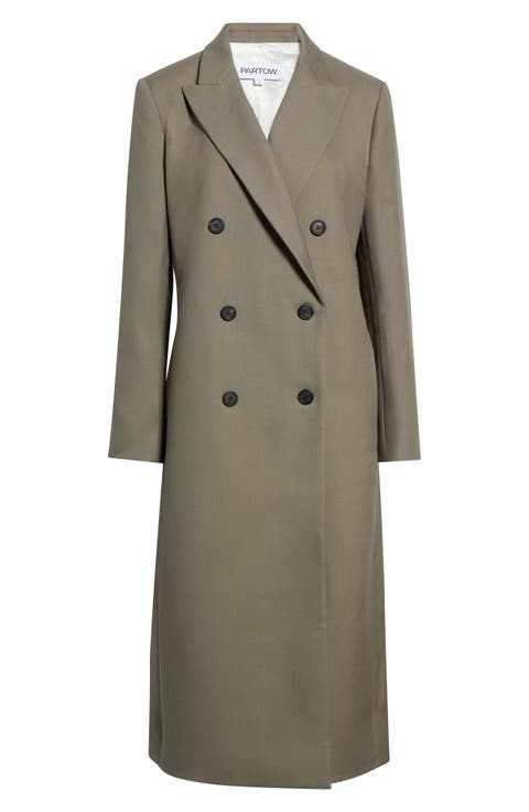 Marcus Long Wool Coat