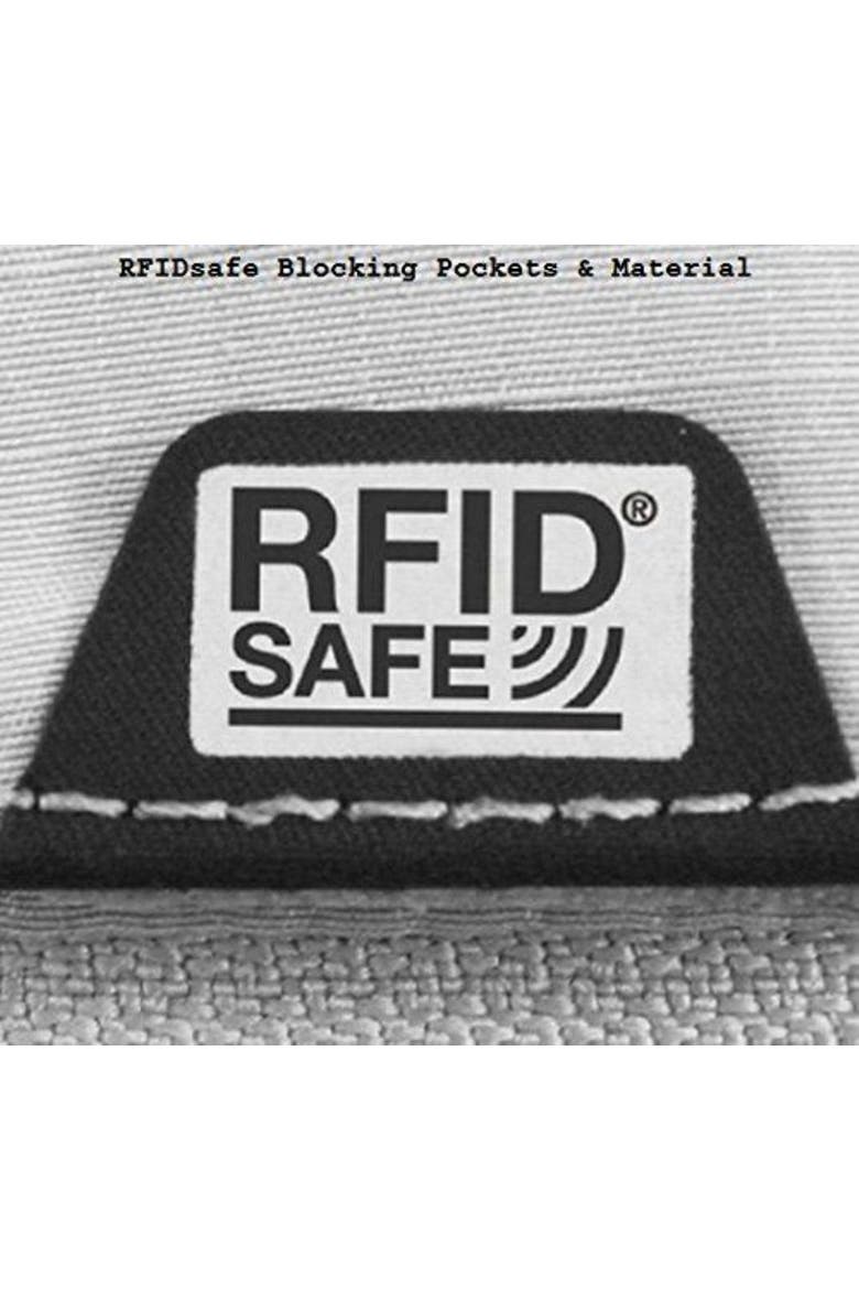 Coversafe X75 Anti-theft RFID Blocking Neck Pouch Neutral Grey, Alternate, color, Neutral Grey