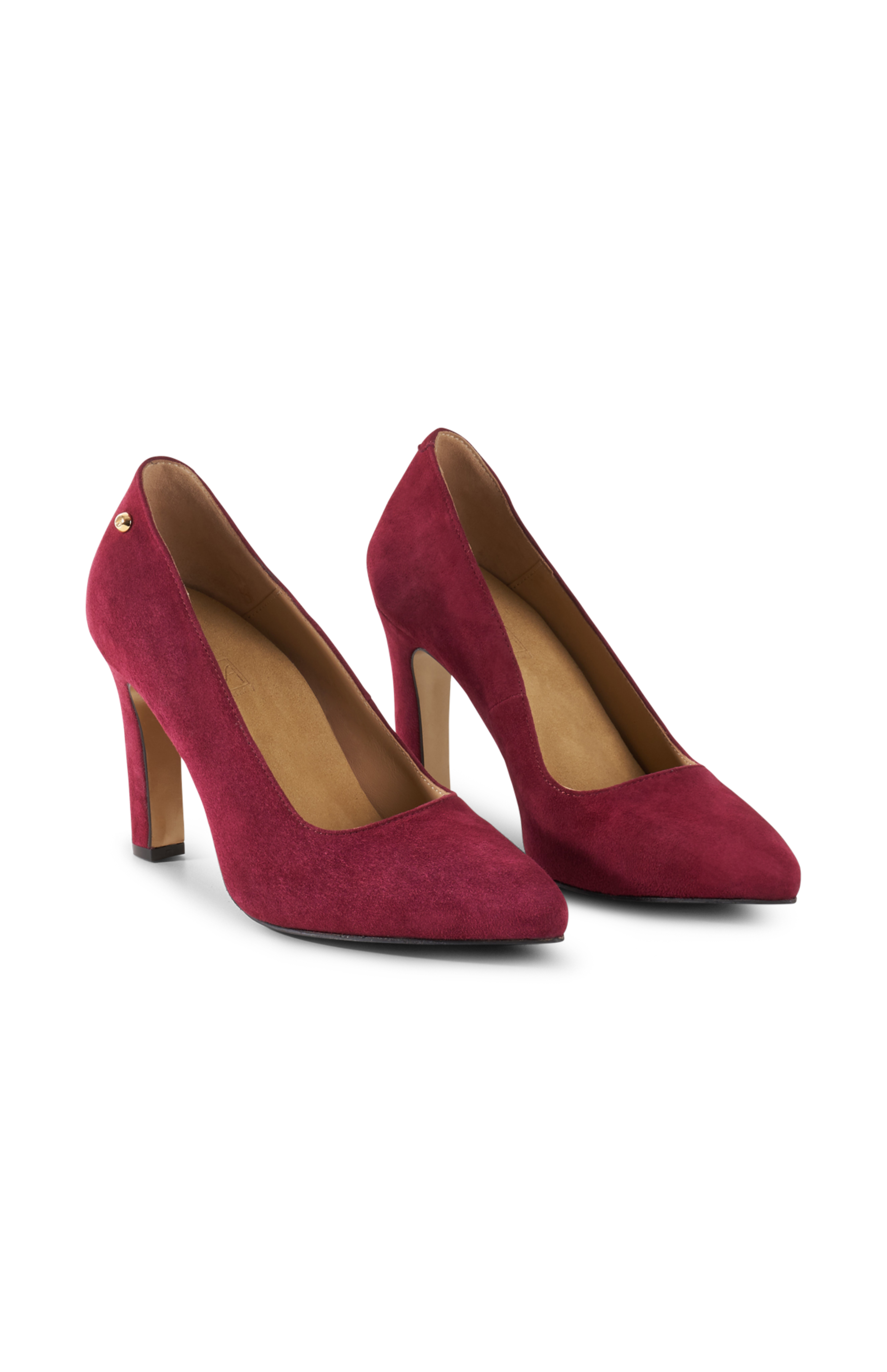 Jackie Orthopedic Suede Pumps, Alternate, color, Cherry Suede
