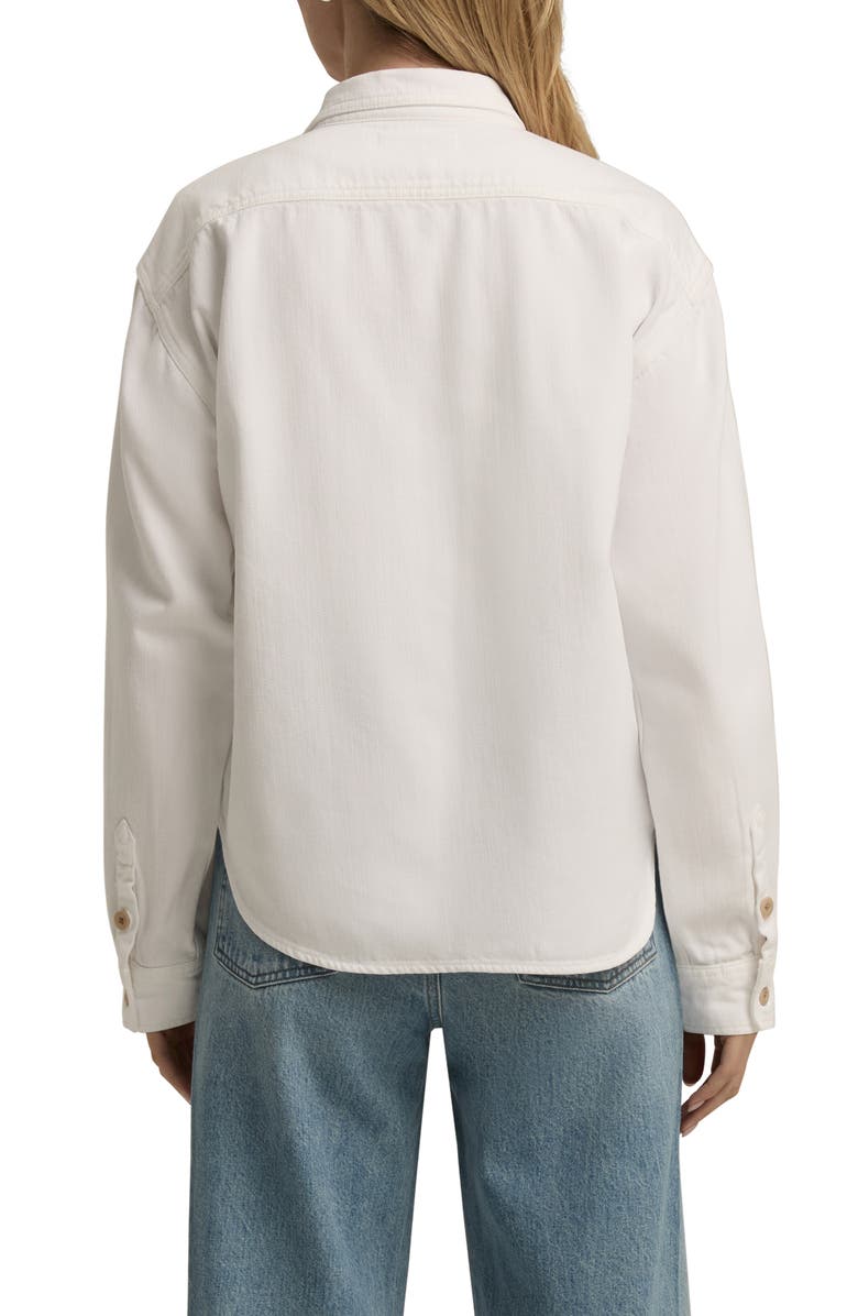 Favorite Daughter The Thinking About It Cotton Button-Up Shirt, Alternate, color, Knox