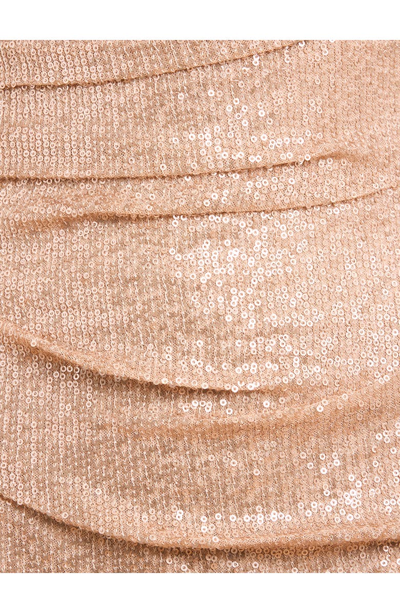 Needle & Thread Valentina Round Neck Maxi Dress, Alternate, color, Beige