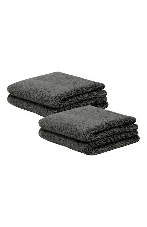 Serene Ultraplush Collection Bath Essentials- Washcloths 4 Pack