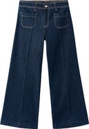 MANGO Wide Leg Jeans