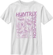 KPop Demon Hunters Boy's KPop Demon Hunters Zoey Mira and Rumi Ramyeon Graphic T-Shirt