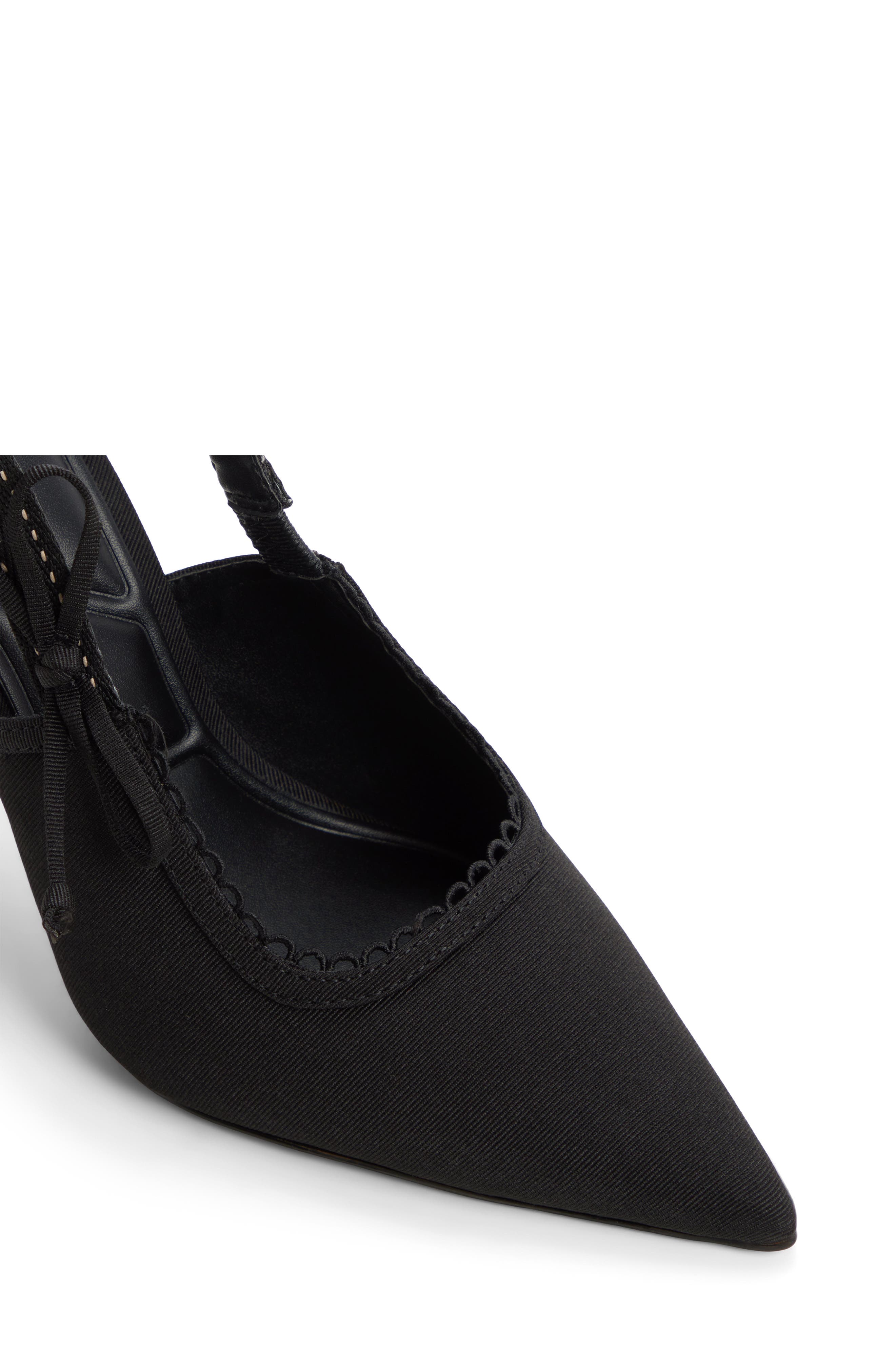 ALDO Hennie Slingback Pointed Toe Pump, Alternate, color, Black