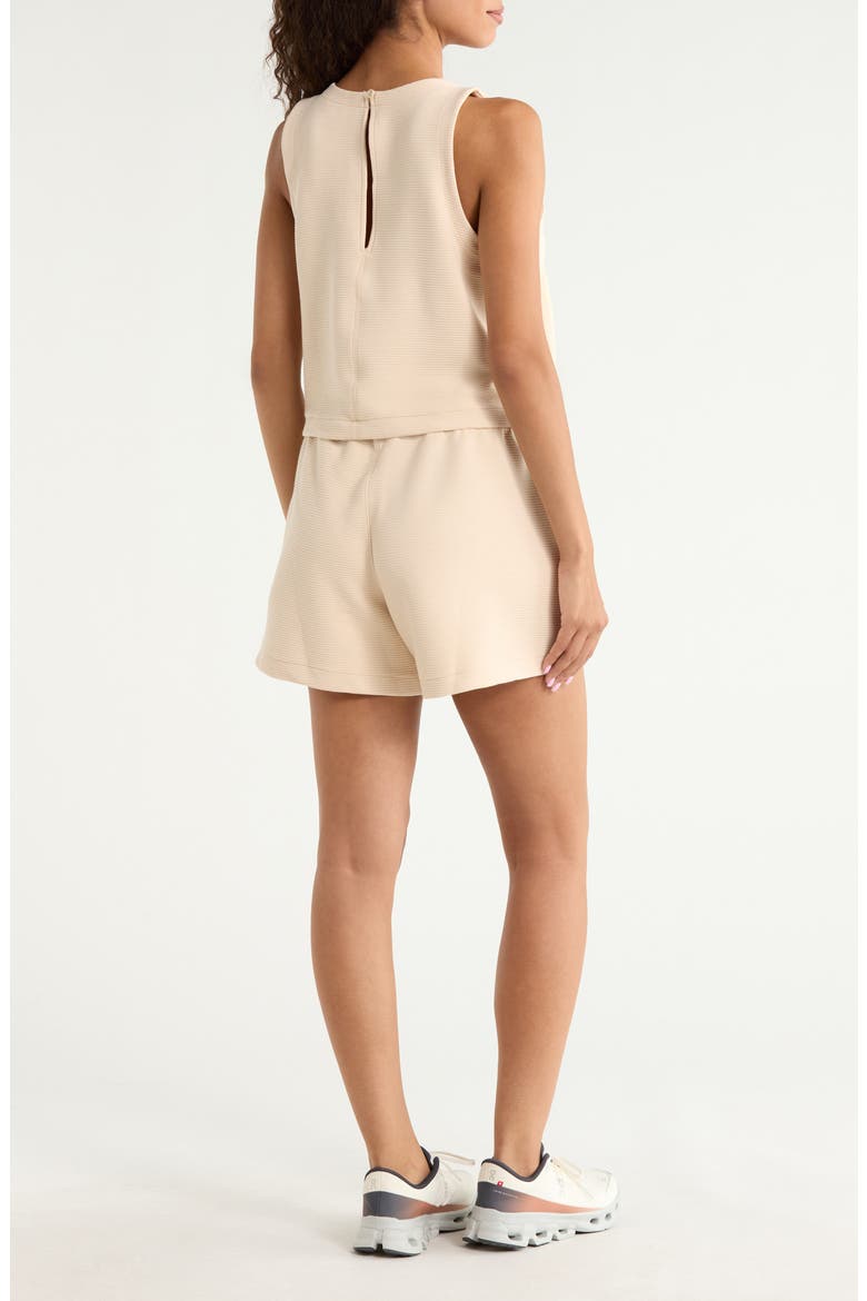 AirEssentials Rib UPF 50+ Romper, Alternate, color, TOASTED COCONUT