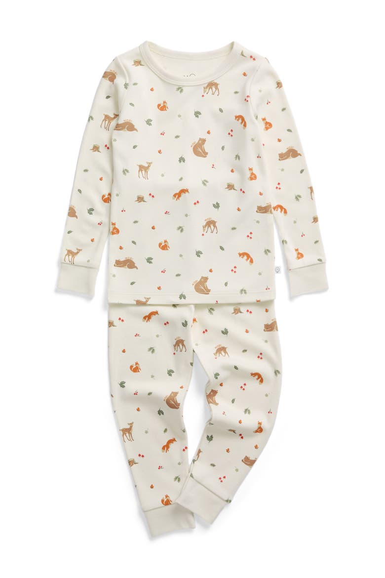 Print Pyjama Set, Main, color, Woodland Tofu