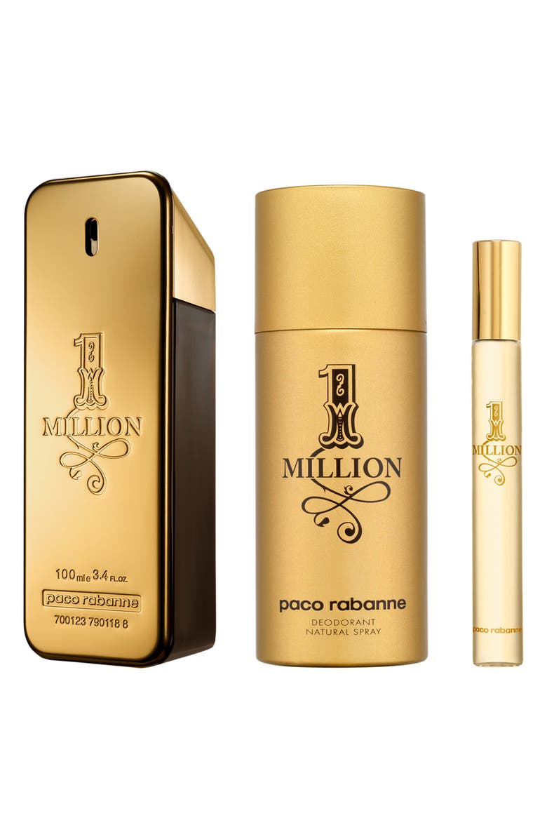Rabanne 1 Million Eau de Toilette Set (Limited Edition) $186 Value, Main, color, 