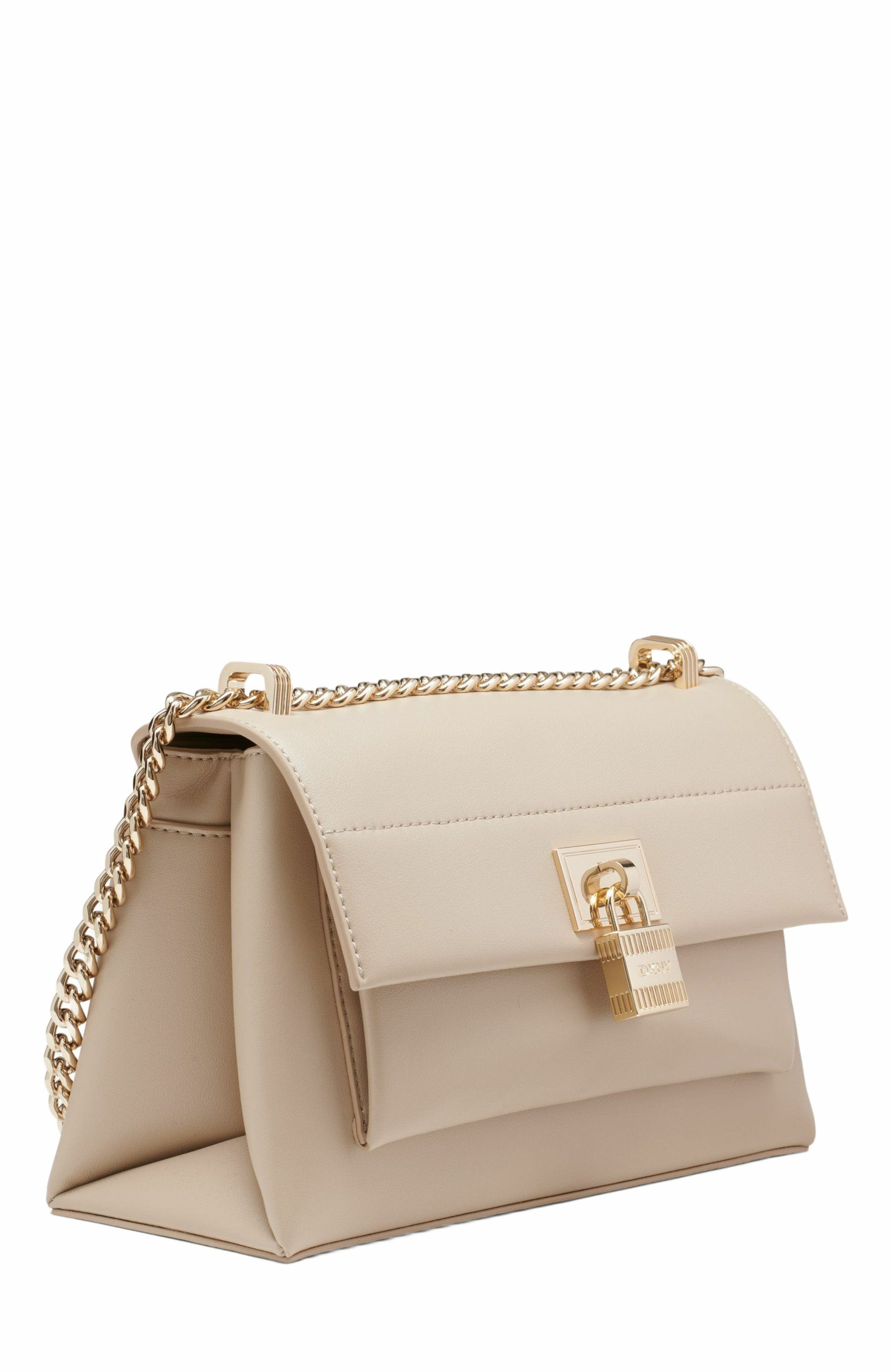 DKNY Evie Flap Shoulder Bag, Alternate, color, Lt Khaki