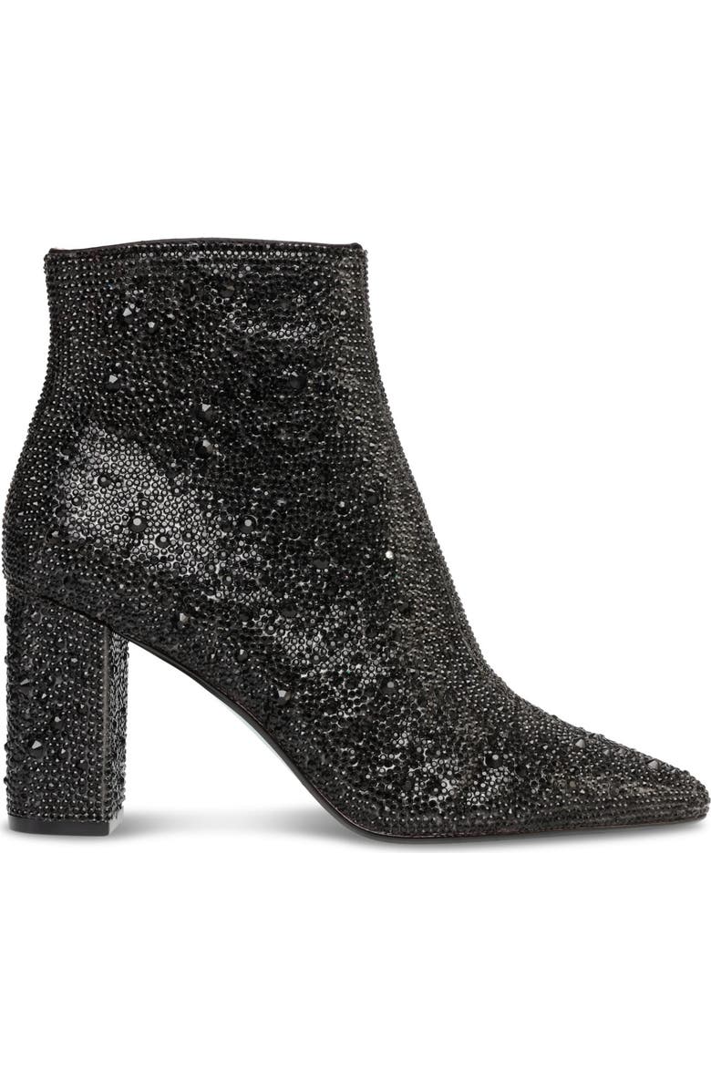 Betsey Johnson Cady Crystal Pavé Bootie, Alternate, color,