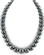 The Pearl Source 11-13mm Tahitian South Sea Pearl Necklace - AAA Quality