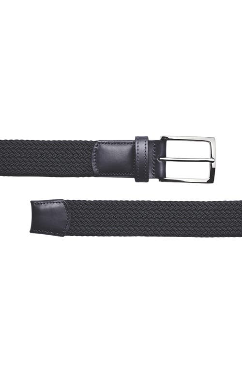 Charles Tyrwhitt Casual Stretch Belt In Black