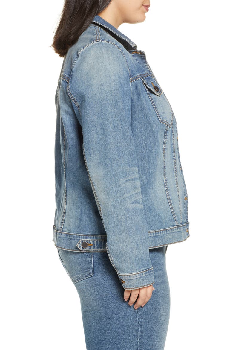 Helena Denim Trucker Jacket, Alternate, color, EMPATHETIC