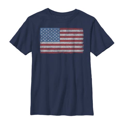 Boy's Lost Gods Fourth of July  Vintage Freedom  Graphic T-Shirt