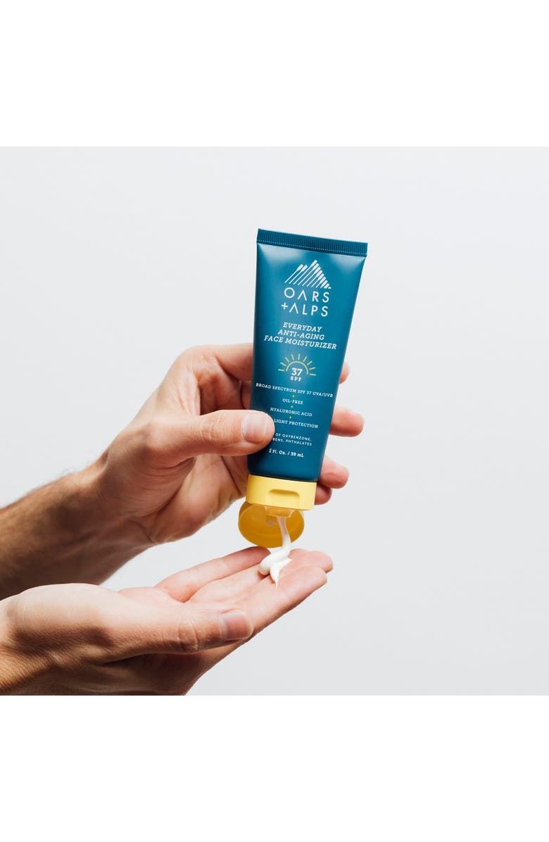 OARS + ALPS Everyday Anti-Aging Face Moisturizer with SPF 37, Alternate, color, Blue