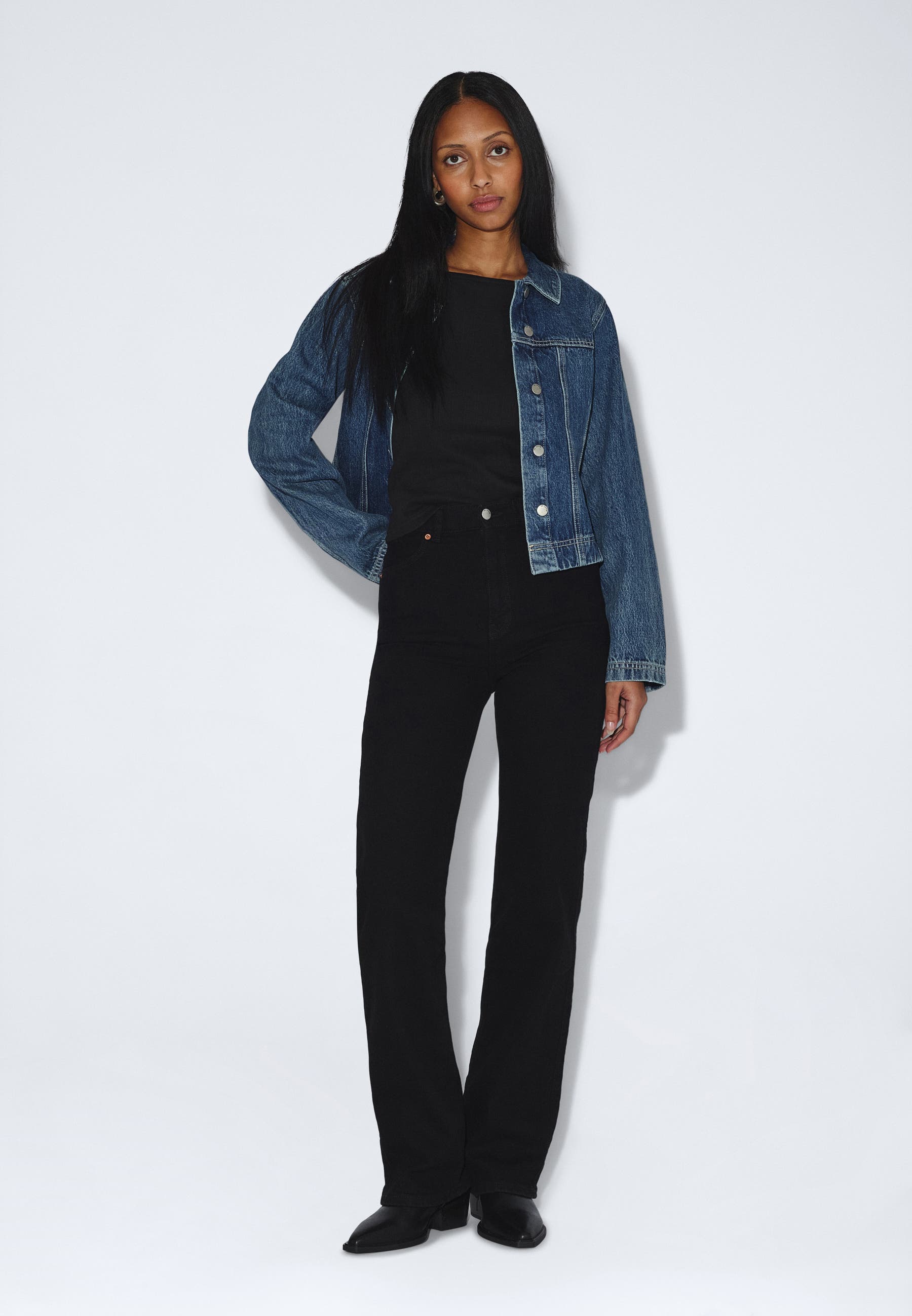 Solid black