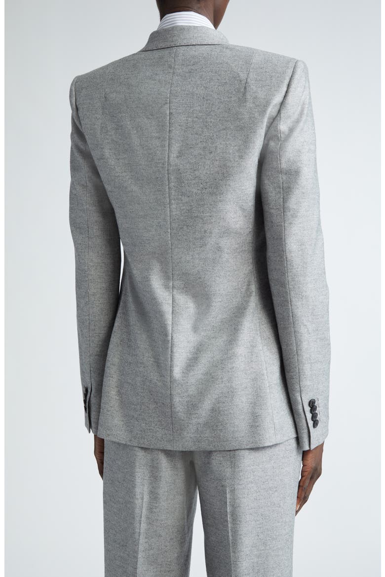 Notch Lapel Wool Blend Blazer, Alternate, color, NICKEL MULTI