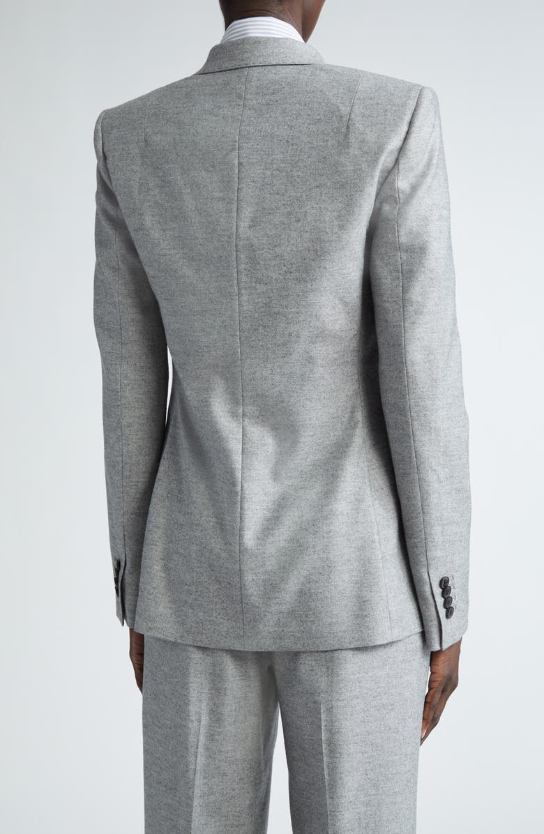 Lafayette 148 New York Notch Lapel Wool Blend Blazer, Alternate, color,