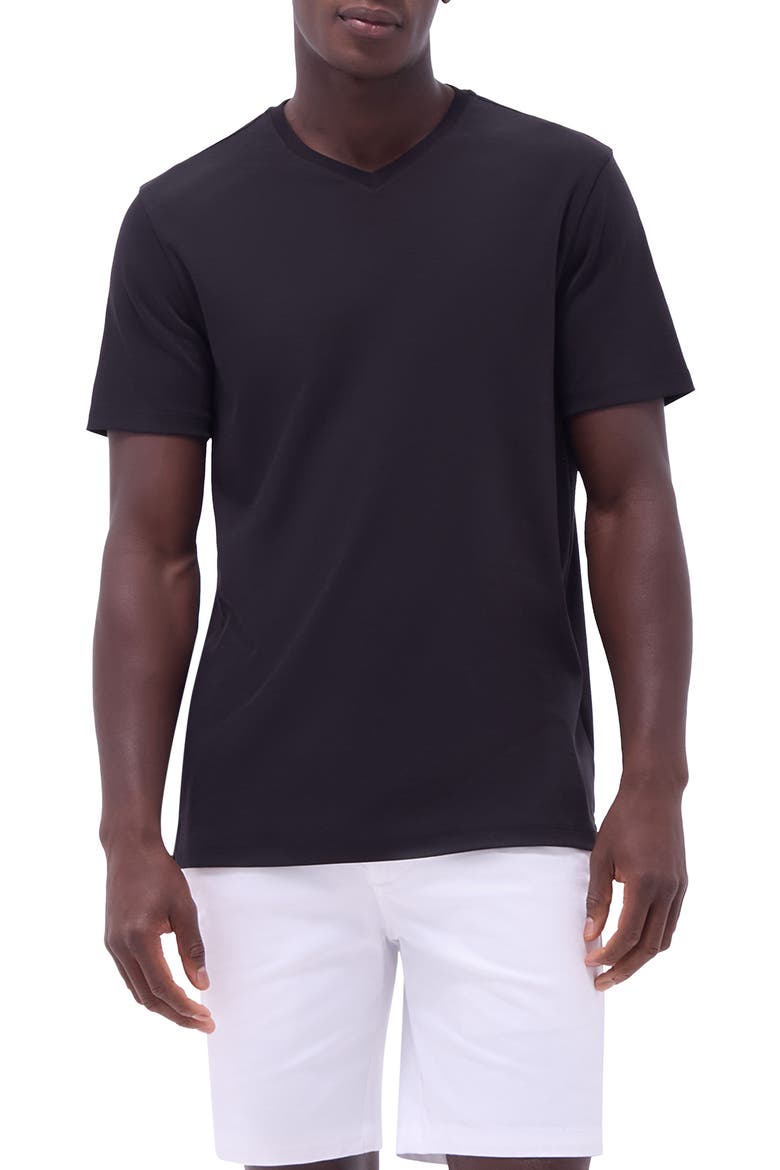 Holden Pima Cotton T-Shirt, Main, color, BLACK