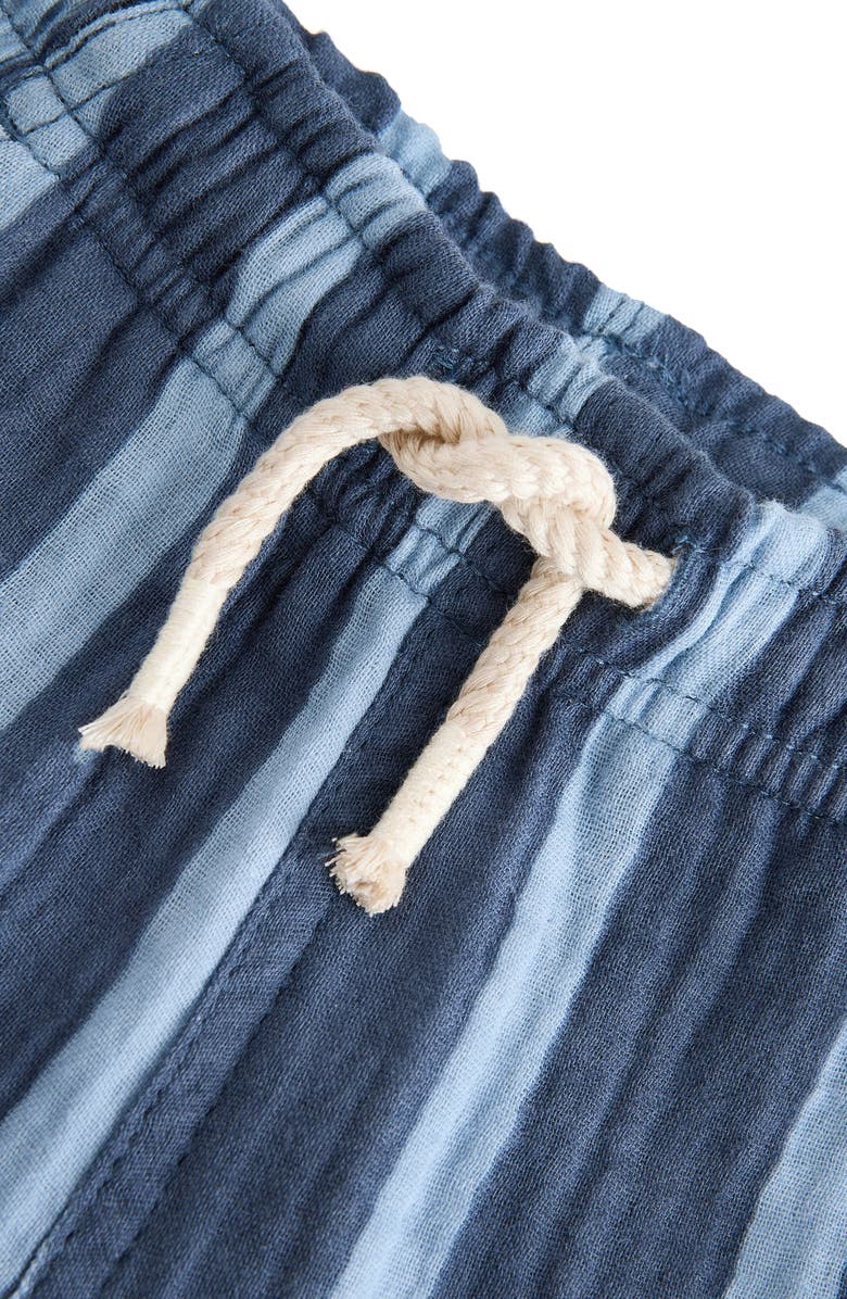 NEXT Kids' Stripe Pull-On Shorts, Alternate, color, Blue