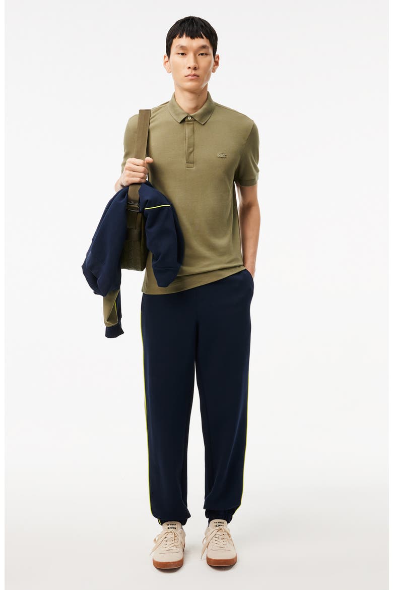 Paris Regular Fit Stretch Polo, Alternate, color, KHAKI