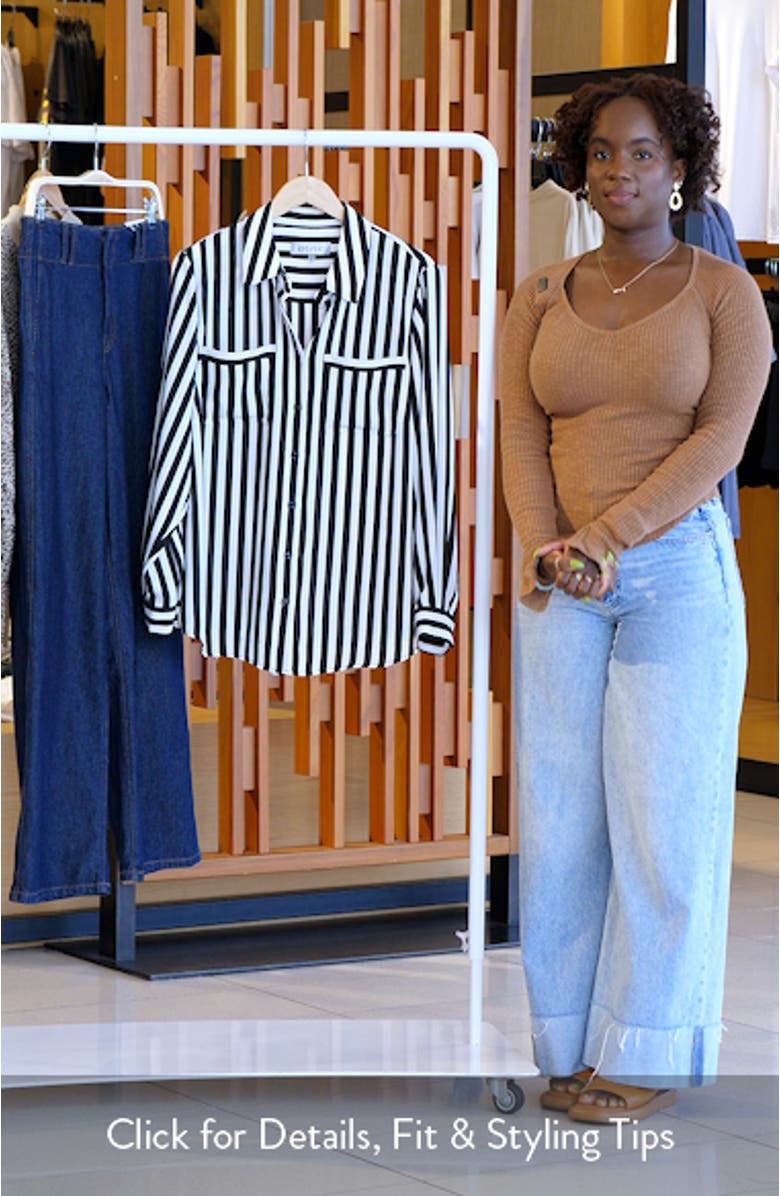 Stripe Button-Up Shirt, sales video thumbnail