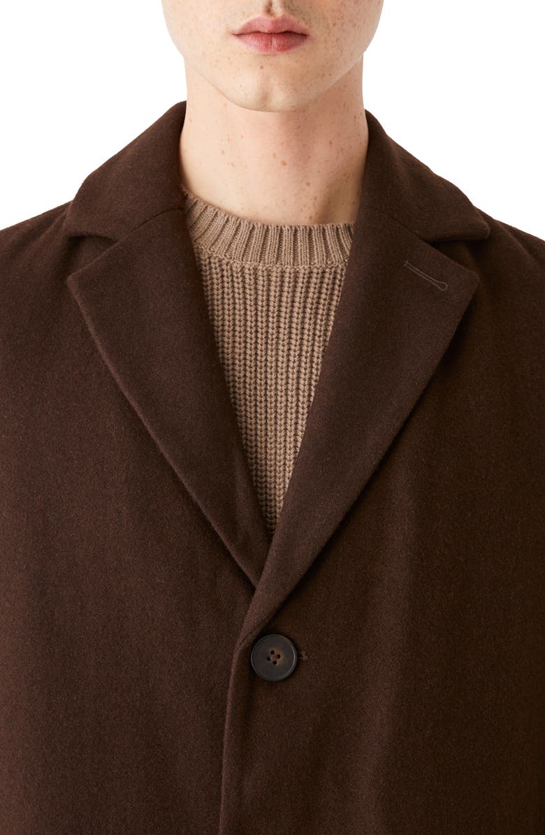 Frank And Oak Lawrence Wool Blend Topcoat, Alternate, color,