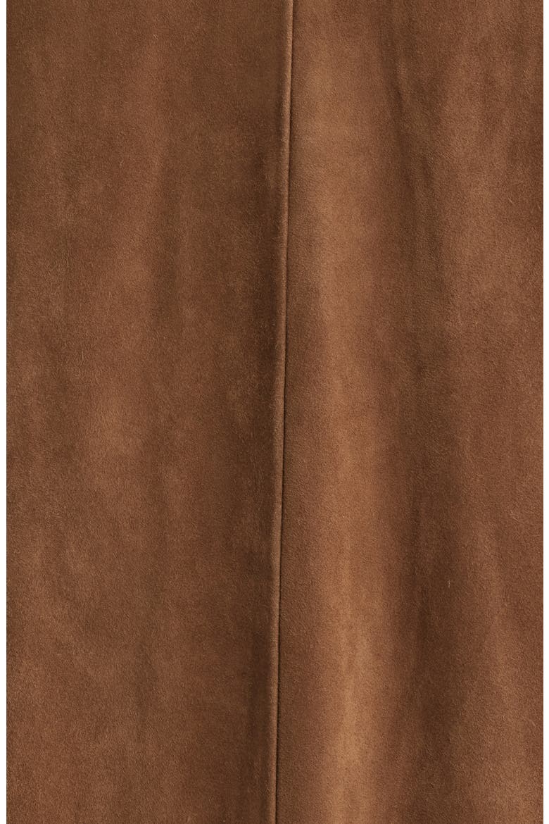 Suede Chore Coat, Alternate, color, CARAMEL