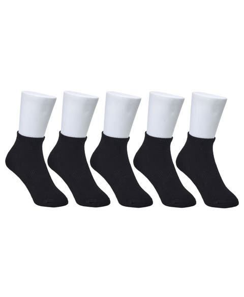 Organic Cotton Half Cushion Low Cut Sock 5-Pack