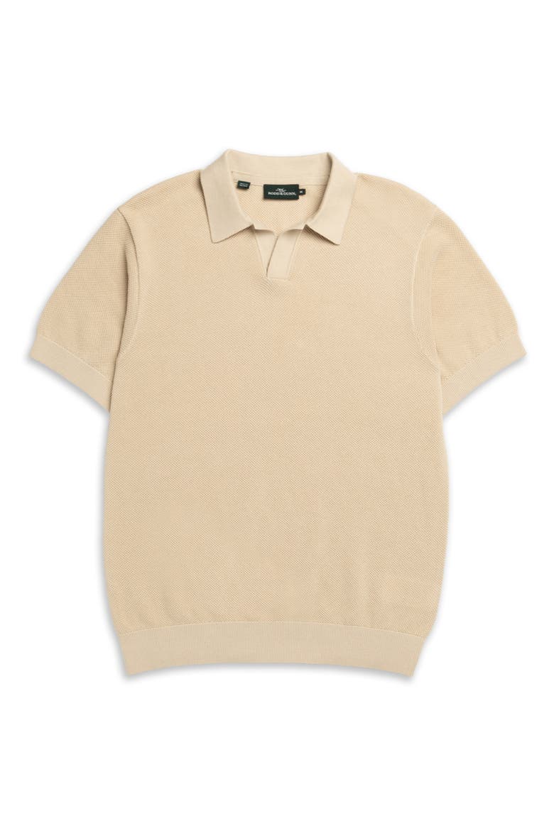 Avalon Johnny Collar Polo, Alternate, color, STONE