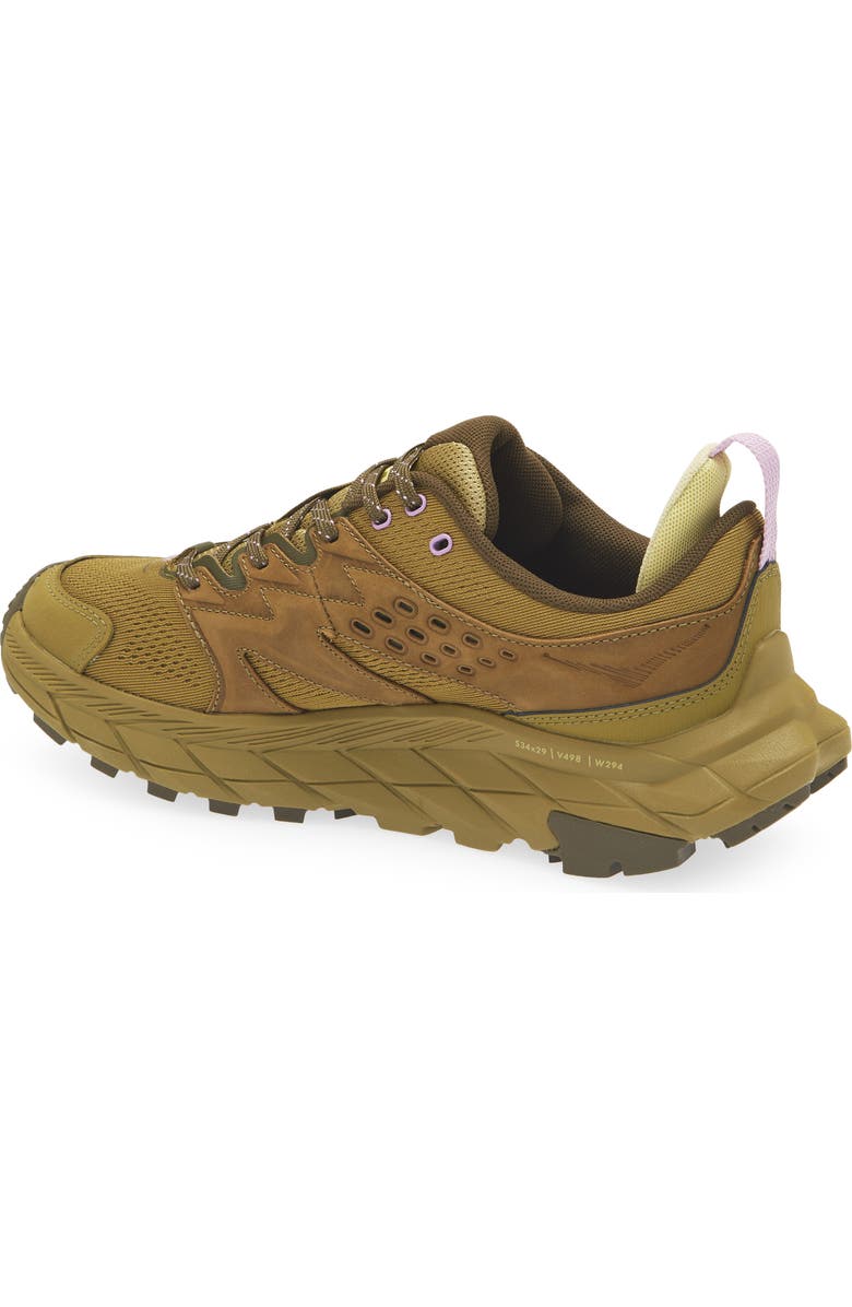 HOKA Anacapa Breeze Aero Low Breathable Trail Running Shoe, Alternate, color, Green Moss/ Dark Olive