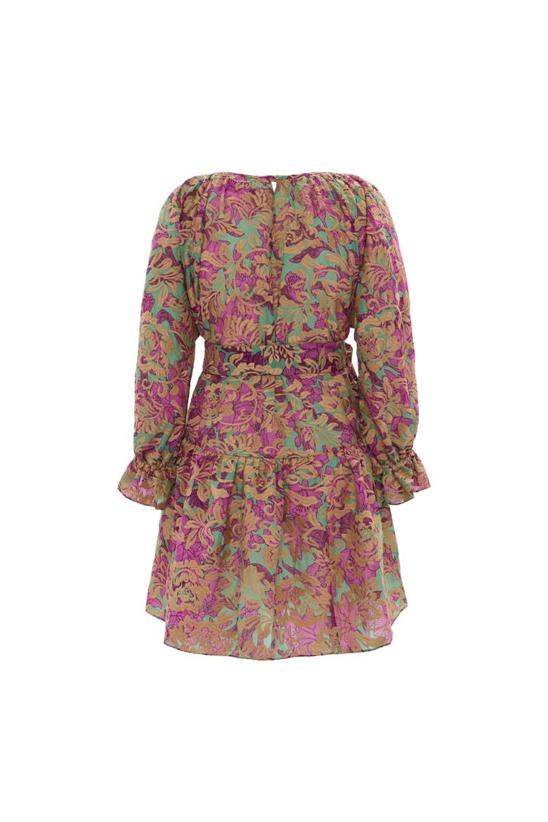 The Uma Mini Dress, Alternate, color, Lilium Purple