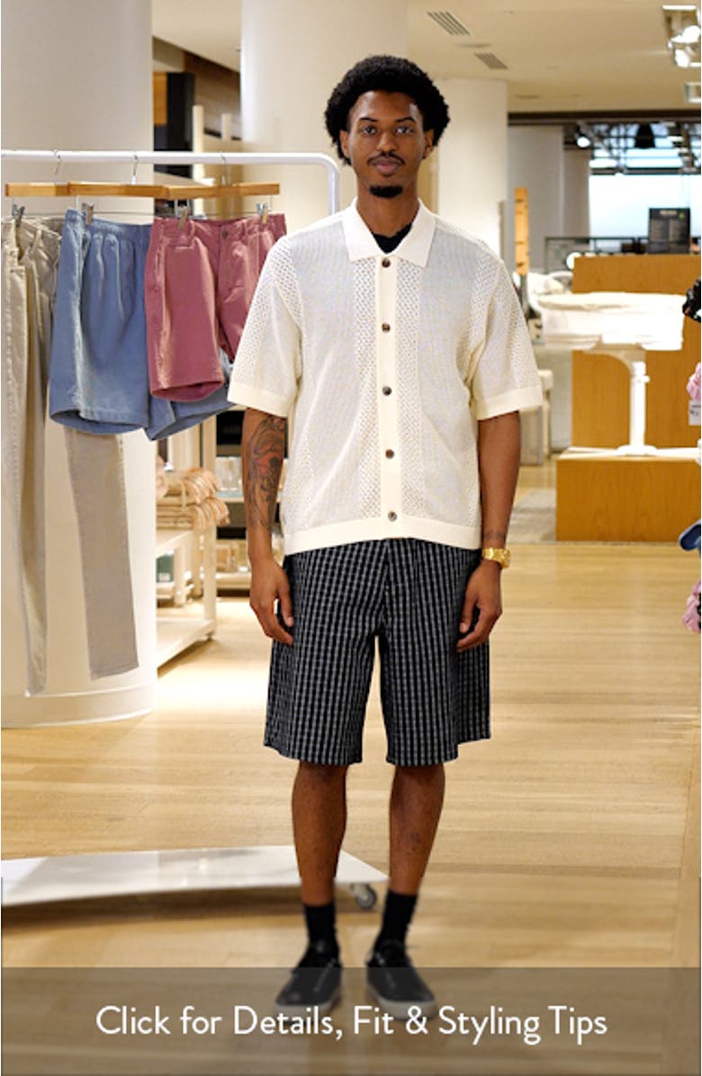 Evan Short Sleeve Cardigan, sales video thumbnail