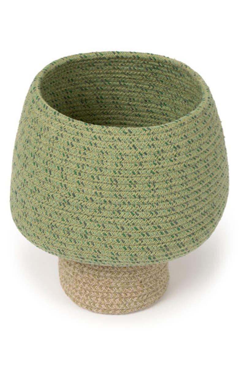 Lorena Canals Tree Basket, Alternate, color, Green