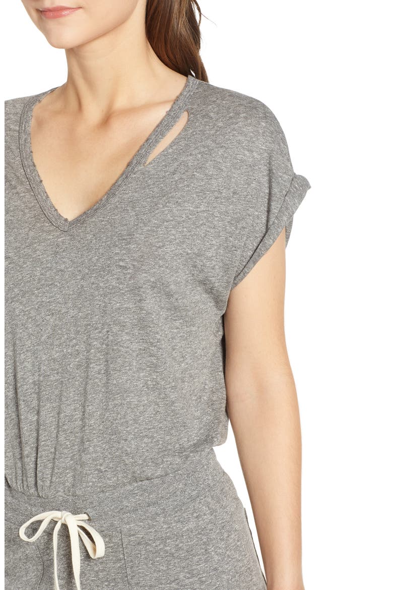 Space Deconstructed Jumpsuit, Alternate, color, HEATHER GREY