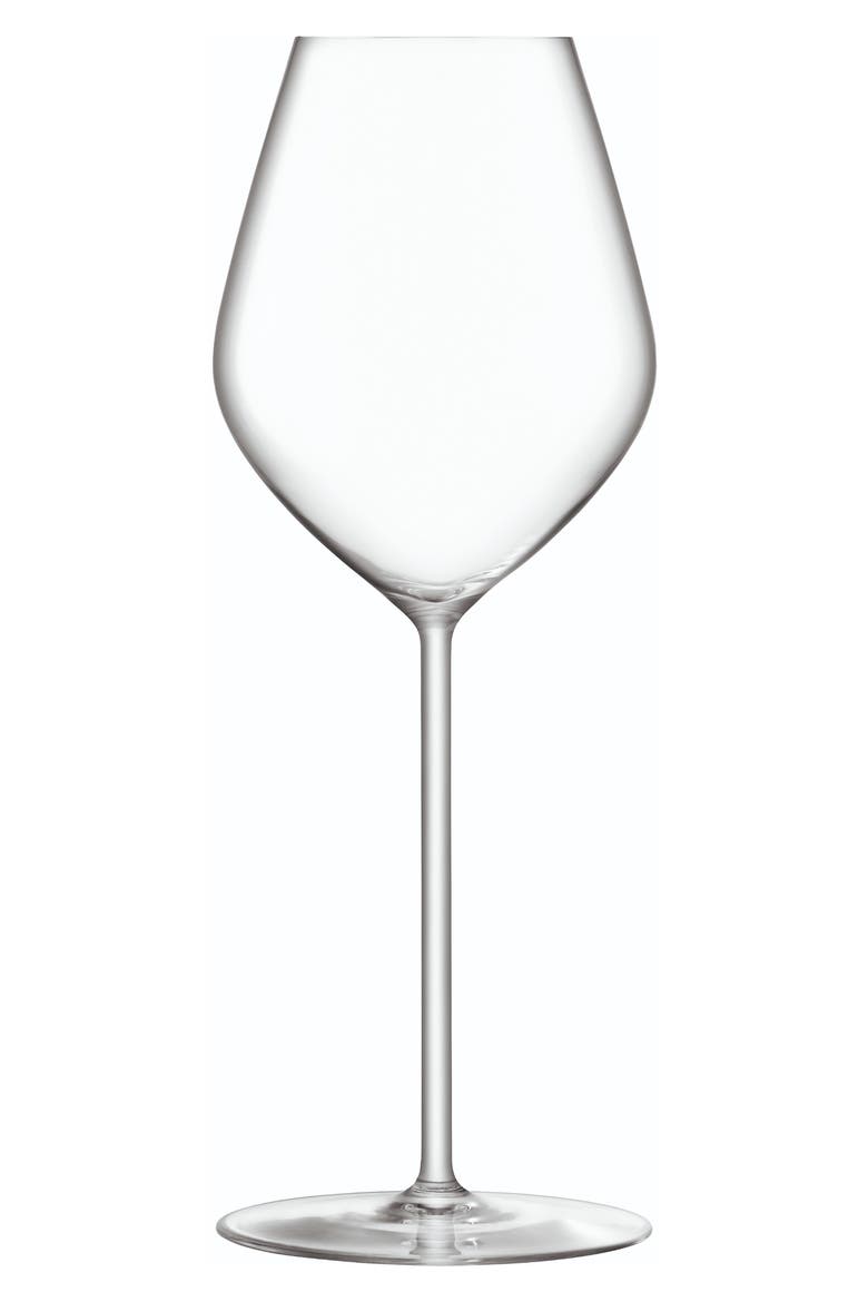 Borough Set of 4 Tulip Champagne Glasses, Main, color, CLEAR