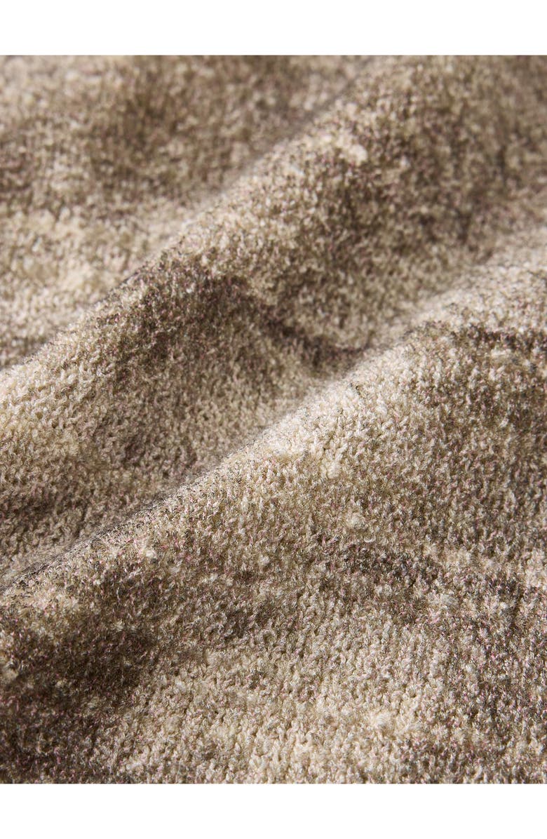 John Varvatos Ferno Henley Sweater, Alternate, color, Nutmeg