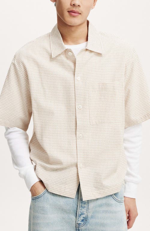 COTTON ON VENTURA SHORT SLEEVE SHIRT