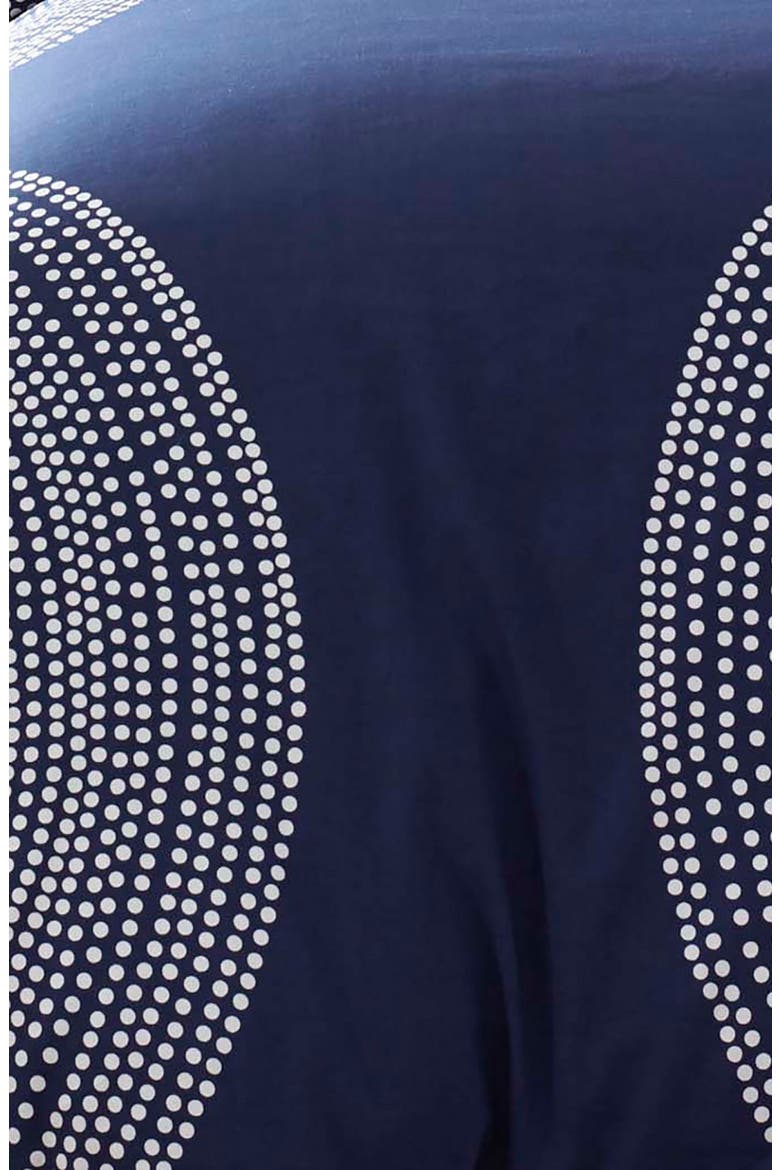 Fokus Duvet Cover & Sham Set, Alternate, color, DARK BLUE