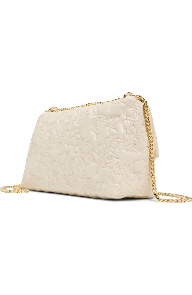 Ted Baker London Ginn Marie Quilted Crossbody Bag, Alternate, color, White/Bone