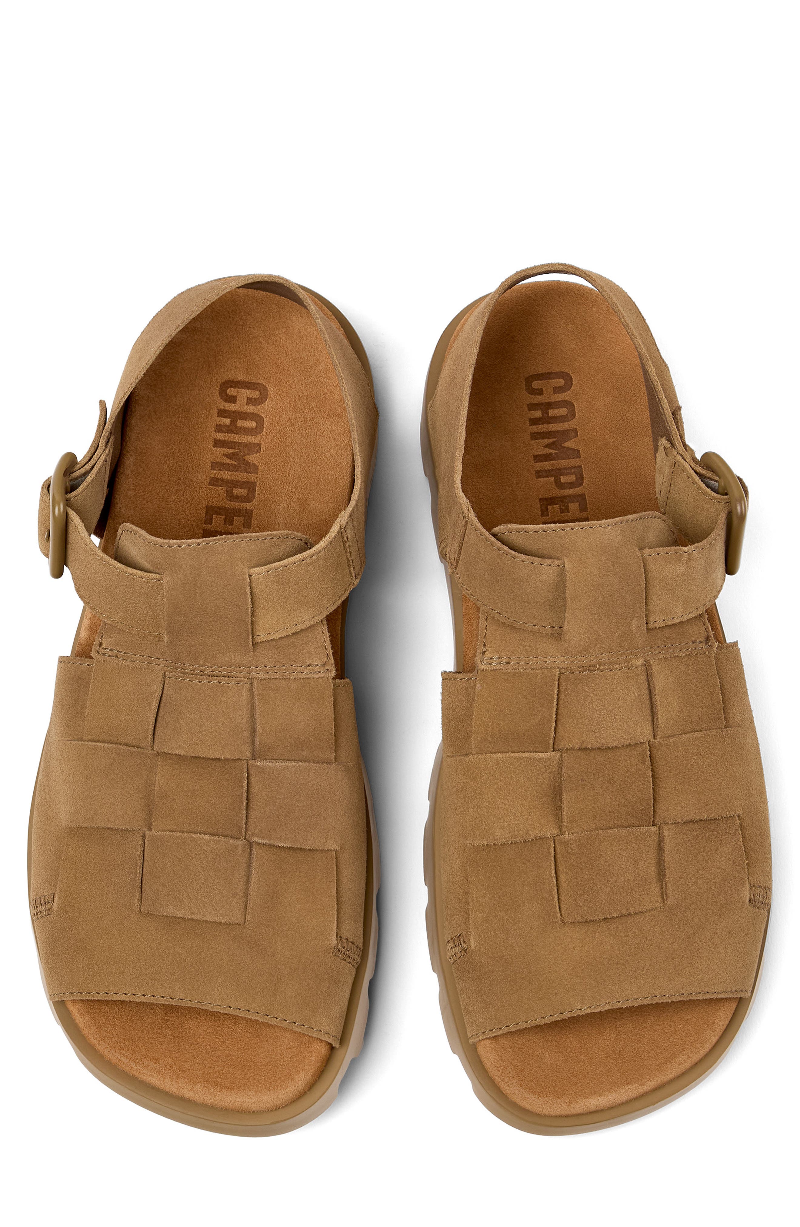 Camper Brutus Fisherman Sandal, Alternate, color, 