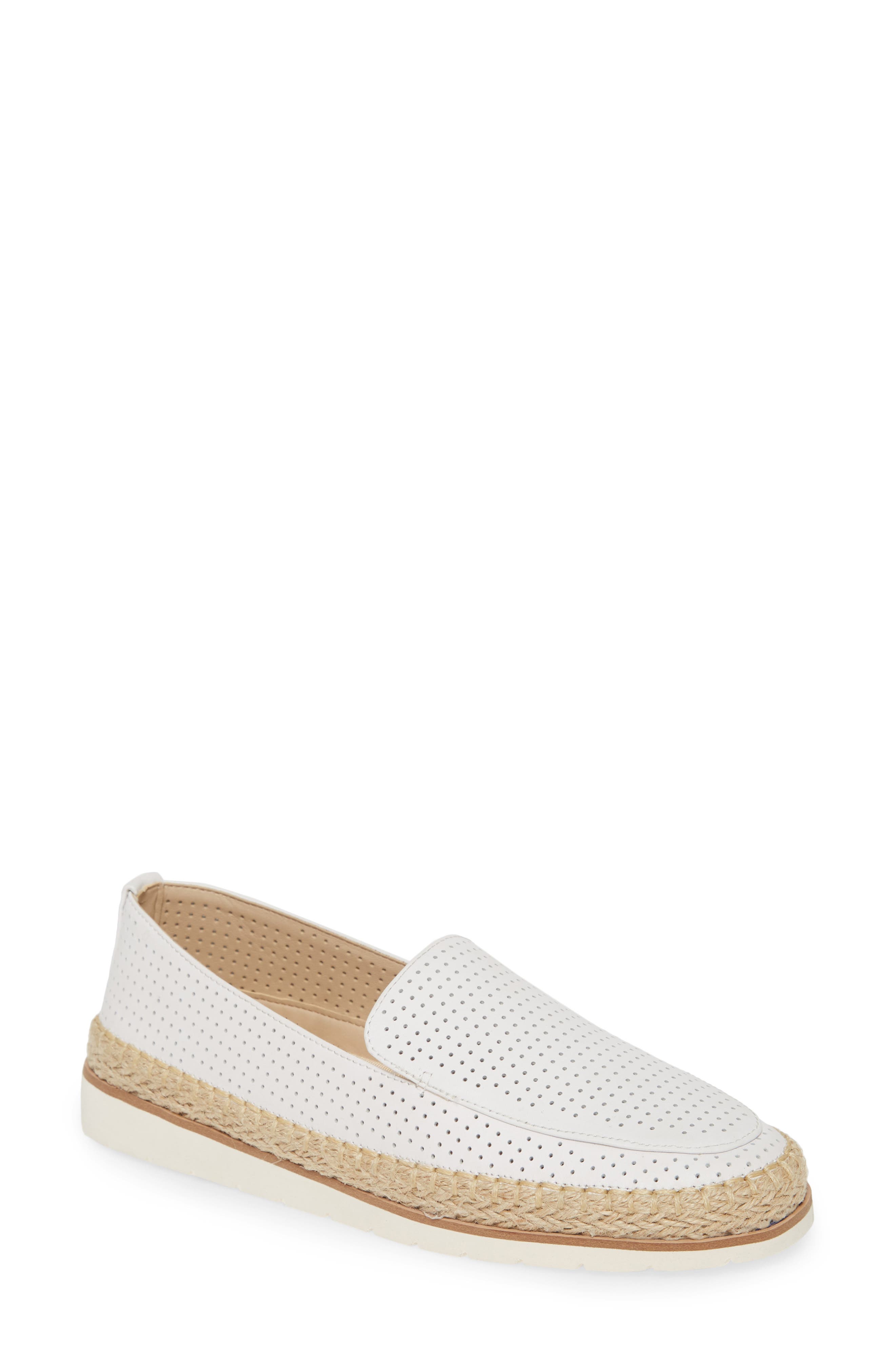 Jaxx Loafer, Main, color, WHITE LEATHER