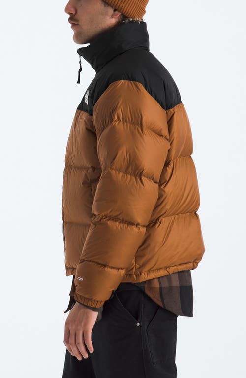 The North Face 1996 Retro Nuptse 700 Fill Power Down Packable Jacket In Brown