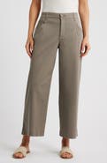 Wit & Wisdom Wyatt Skyrise Crop Wide Leg Twill Pants