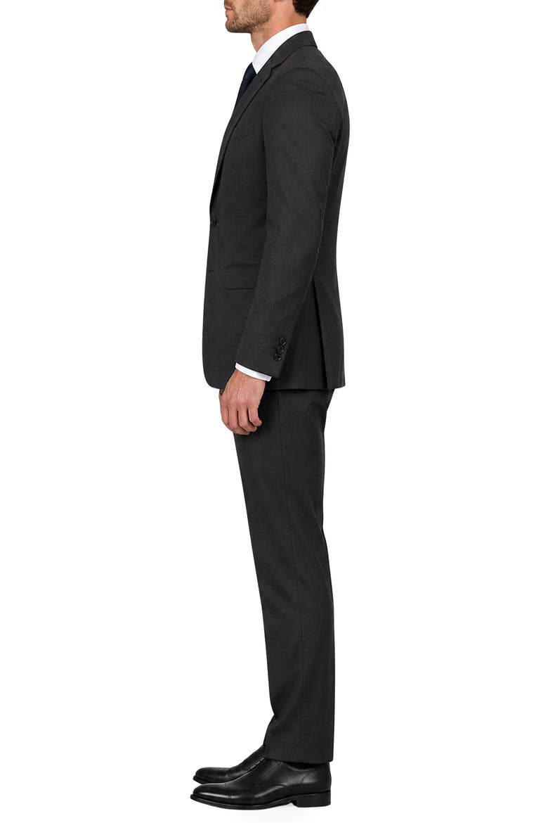 Romeo Slim Fit Wool Suit, Alternate, color, CHARCOAL