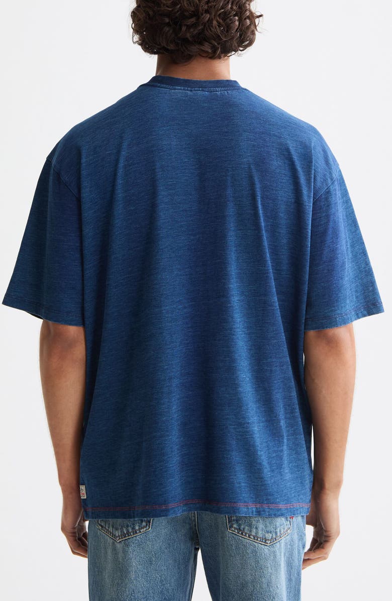 Scotch & Soda Washed Indigo One-Pocket T-Shirt, Alternate, color, Washed Indigo